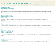 Tablet Screenshot of myeloperoxidase.blogspot.com