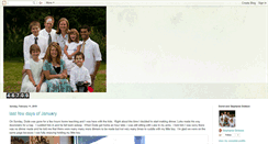 Desktop Screenshot of dorreldicksonfamily.blogspot.com