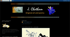 Desktop Screenshot of jchathamtexasartist.blogspot.com