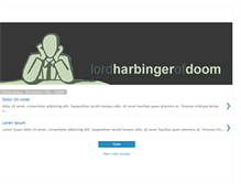 Tablet Screenshot of lordharbingerofdoom.blogspot.com