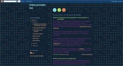 Desktop Screenshot of ciberjornalismo-ines.blogspot.com