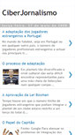 Mobile Screenshot of ciberjornalismo-ines.blogspot.com
