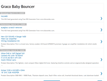 Tablet Screenshot of graco-baby-bouncer71026.blogspot.com