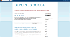 Desktop Screenshot of deportescokiba.blogspot.com