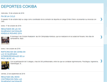 Tablet Screenshot of deportescokiba.blogspot.com