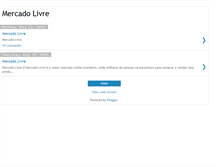 Tablet Screenshot of mercado-livre.blogspot.com