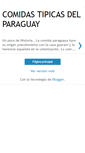 Mobile Screenshot of comidastipicasparaguay.blogspot.com