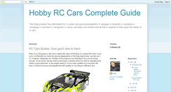 Desktop Screenshot of hobbyrccars.blogspot.com