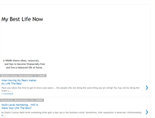 Tablet Screenshot of makingmylifethebest.blogspot.com