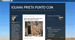 Desktop Screenshot of iguanaprietapuntocom.blogspot.com