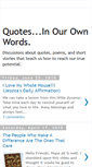 Mobile Screenshot of inourownwords.blogspot.com