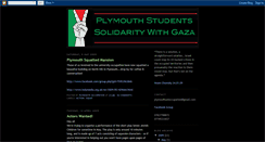 Desktop Screenshot of plymouthunioccupation.blogspot.com