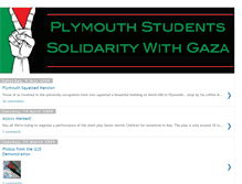 Tablet Screenshot of plymouthunioccupation.blogspot.com