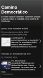 Mobile Screenshot of caminodemocratico.blogspot.com