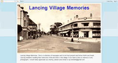 Desktop Screenshot of lancingmemories.blogspot.com