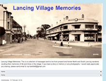 Tablet Screenshot of lancingmemories.blogspot.com