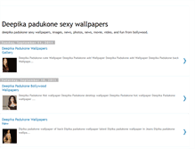 Tablet Screenshot of deepikaswallpapers.blogspot.com