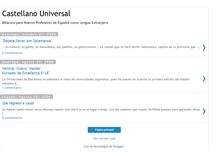 Tablet Screenshot of castellanouniversal.blogspot.com