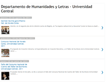 Tablet Screenshot of humanidadesyletras.blogspot.com