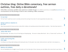 Tablet Screenshot of abiblecommentary.blogspot.com