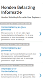 Mobile Screenshot of hondenbelasting.blogspot.com