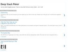 Tablet Screenshot of deep-stack-poker.blogspot.com