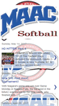 Mobile Screenshot of maacsoftball.blogspot.com