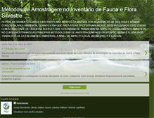 Tablet Screenshot of inventariofaunaflora.blogspot.com