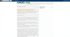 Desktop Screenshot of angelvinevc.blogspot.com