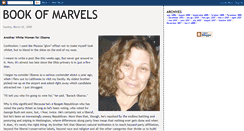 Desktop Screenshot of bookofmarvels.blogspot.com