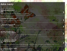 Tablet Screenshot of dulcekarely.blogspot.com