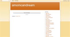 Desktop Screenshot of amomcandream.blogspot.com
