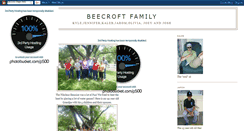 Desktop Screenshot of beecroftfamily.blogspot.com