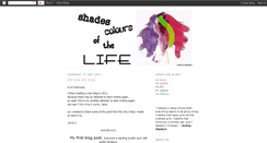 Desktop Screenshot of coloursofemira.blogspot.com