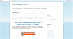 Desktop Screenshot of livesportslivetvonpc.blogspot.com