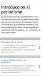 Mobile Screenshot of periodismo35.blogspot.com