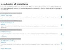 Tablet Screenshot of periodismo35.blogspot.com