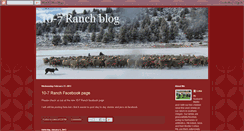 Desktop Screenshot of 10-7ranch.blogspot.com