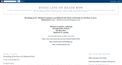 Desktop Screenshot of doinglifeondeathrow.blogspot.com