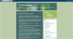 Desktop Screenshot of fruticionismo.blogspot.com