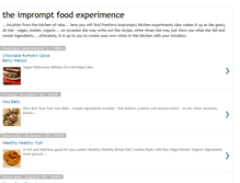 Tablet Screenshot of foodexperimence.blogspot.com