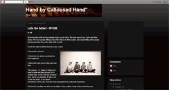 Desktop Screenshot of hand-by-calloused-hand.blogspot.com