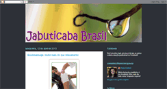 Desktop Screenshot of jabuticababrasil.blogspot.com
