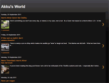 Tablet Screenshot of akkusworld.blogspot.com