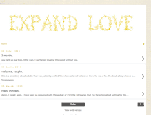 Tablet Screenshot of expandlove.blogspot.com