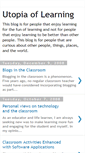 Mobile Screenshot of learningutopia.blogspot.com