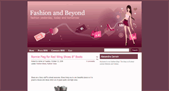Desktop Screenshot of fashionfestivals.blogspot.com