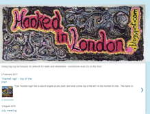 Tablet Screenshot of hooked-in-london.blogspot.com