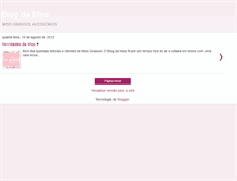 Tablet Screenshot of missgirassolvix.blogspot.com