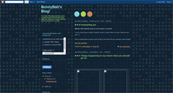 Desktop Screenshot of bonnybabs.blogspot.com